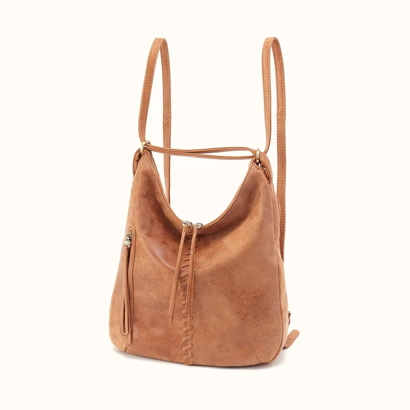 Merrin Convertible Backpack, HOBO (Whiskey)