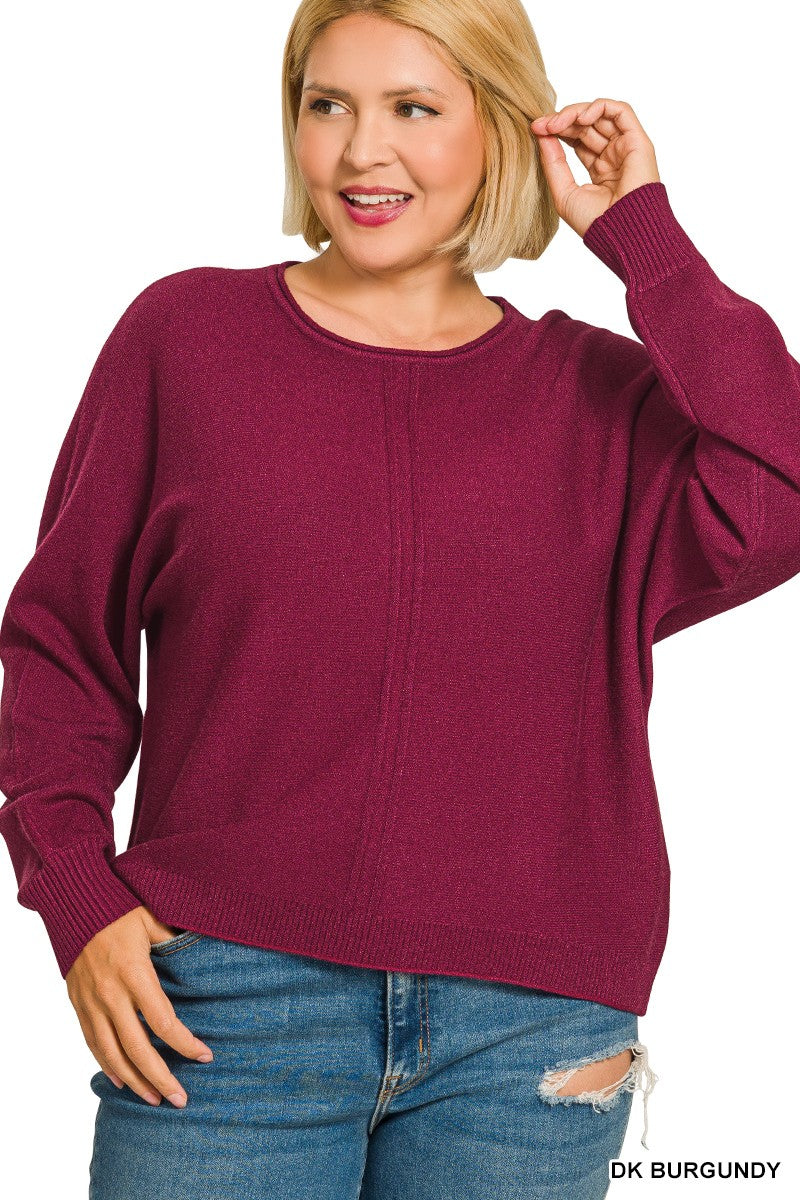The Tiffany (Dk Burgandy), PLUS