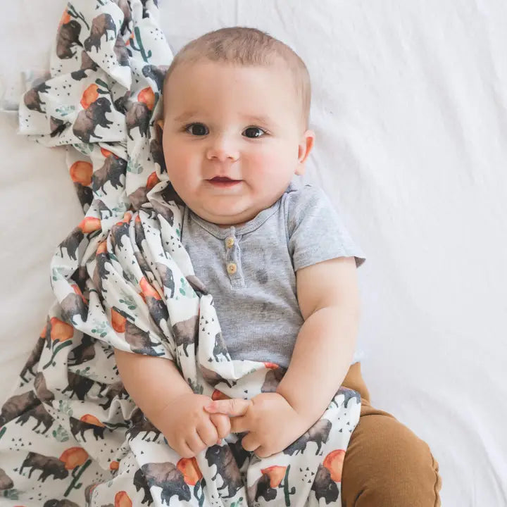 The Bison (Swaddle Blanket)