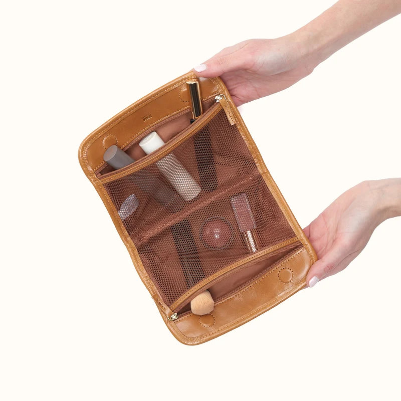 Beauty Cosmetic Pouch, HOBO (Natural)