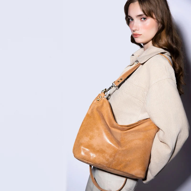 Pier Shoulder Bag, HOBO (Whiskey)