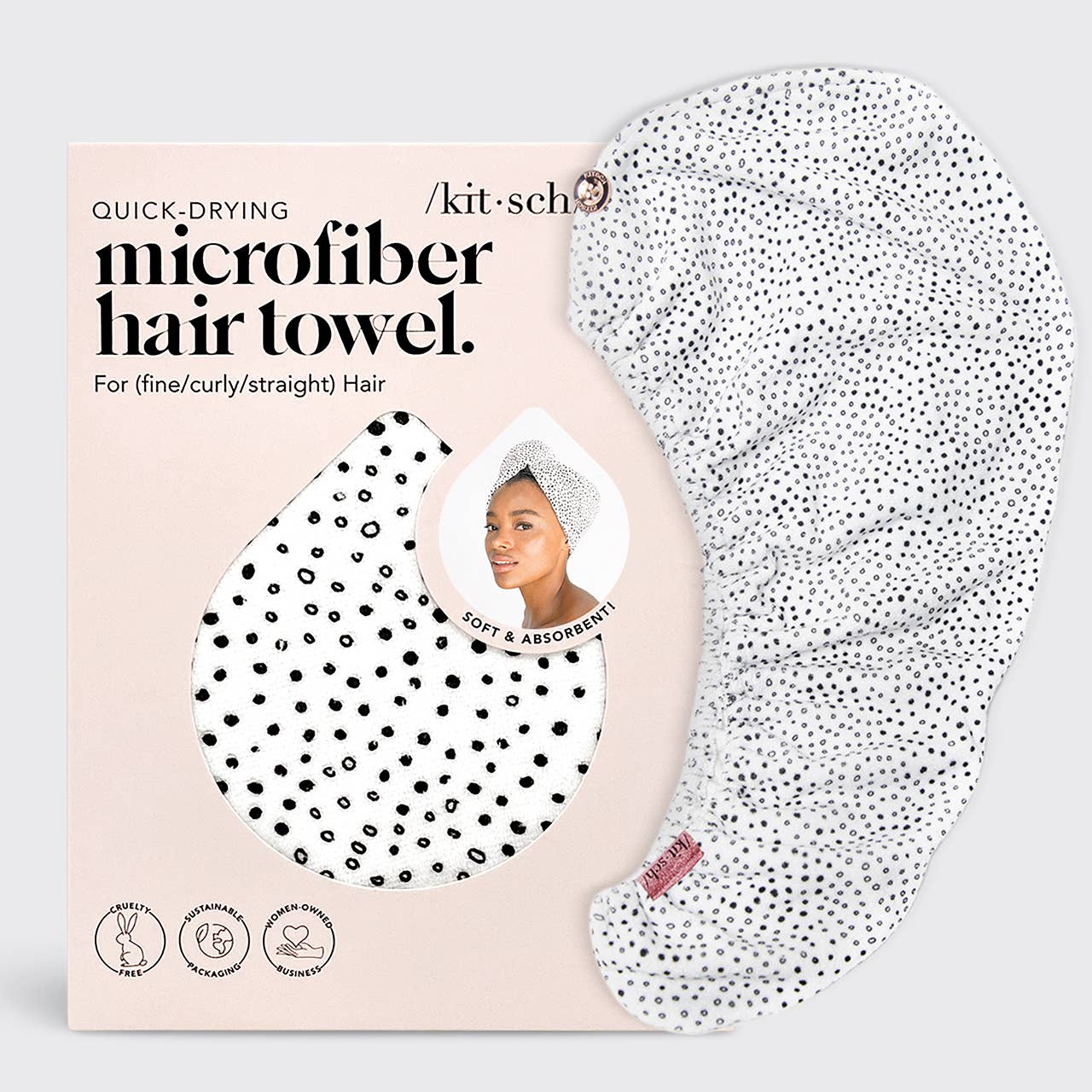 Kitsch Quick Dry Hair Towel