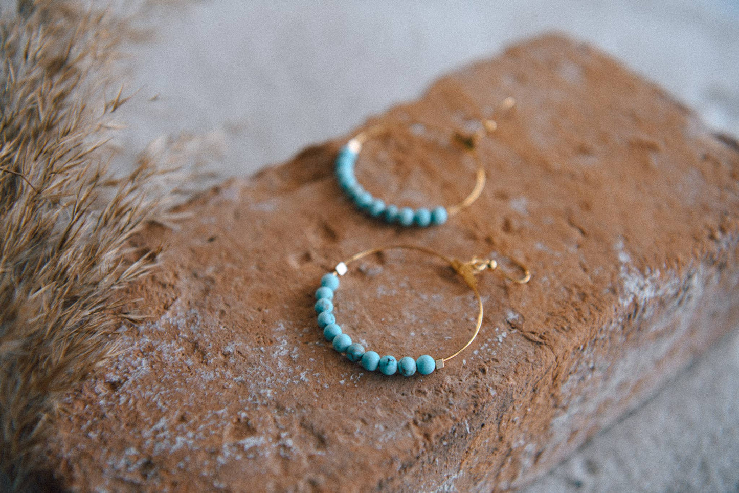 The Gemma (Turquoise Howlite)