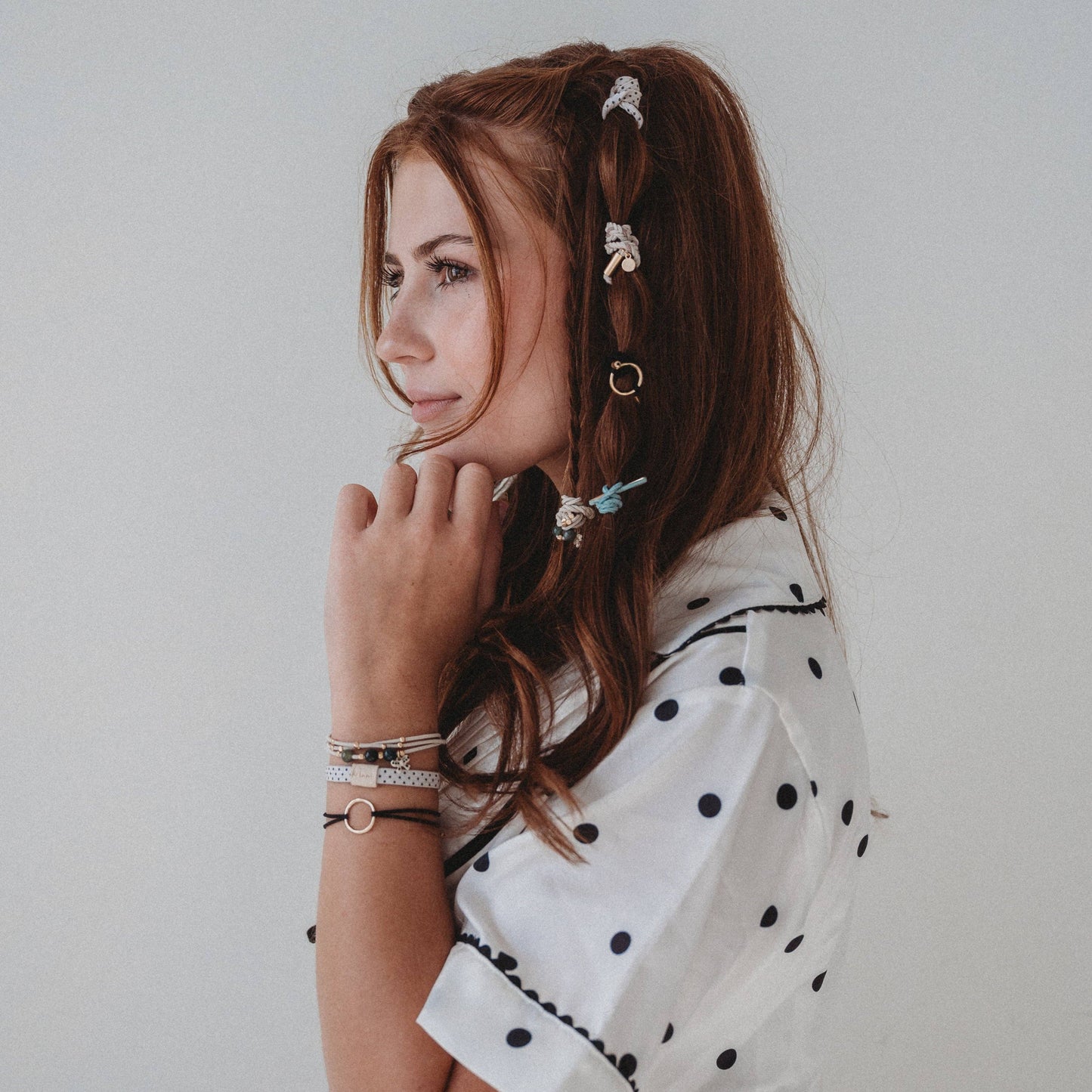 The Flirt, K'Lani Hair Tie Bracelets