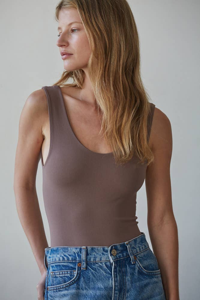 The Jude, Bodysuit (Walnut)