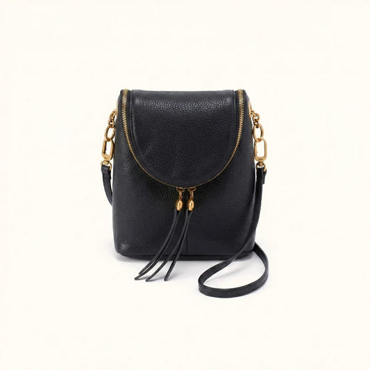 Fern Duo Crossbody, HOBO (Black Pebble)