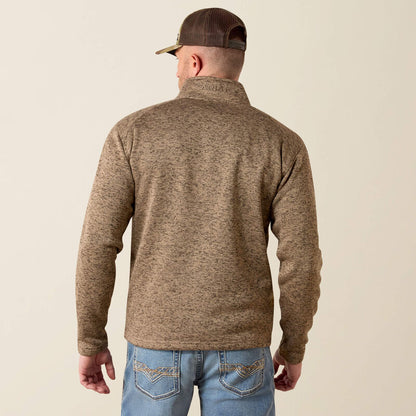 The Caldwell 1/4 Zip, ARIAT (Tan)