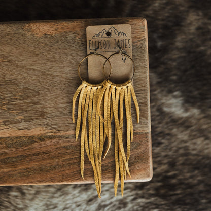 THE WOODSTOCK FRINGE EARRINGS