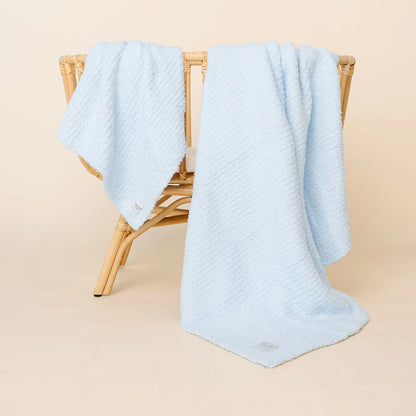 Chenille Blanket (Sky Blue)