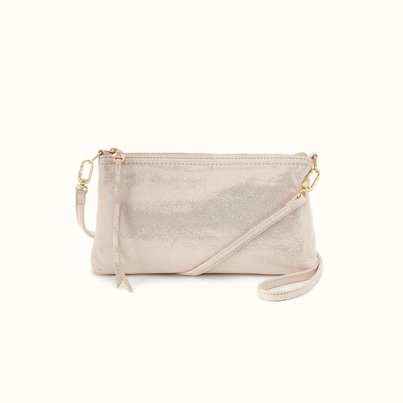 Darcy Crossbody, HOBO (Sand Shimmer)