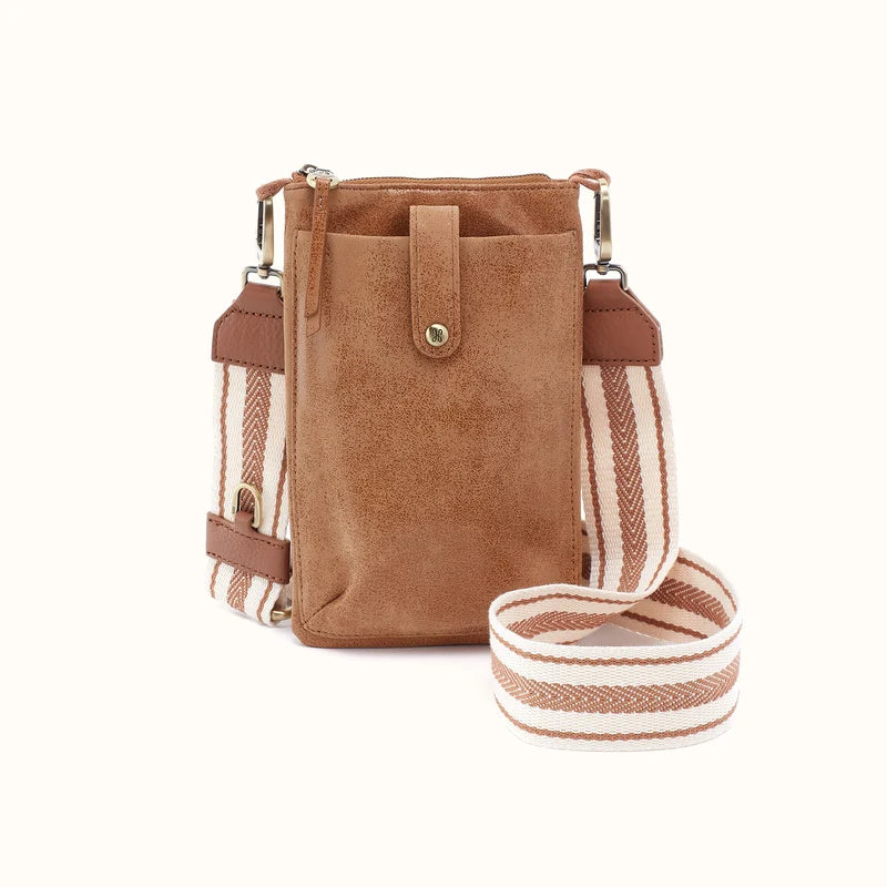Cass Phone Crossbody, HOBO (Whiskey)