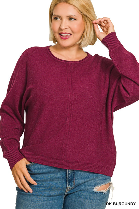 The Tiffany (Dk Burgandy), PLUS