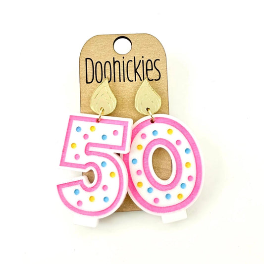 Birthday Earrings (50)