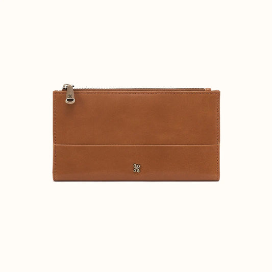 Jill Large Bifold Wallet, HOBO (Truffle)