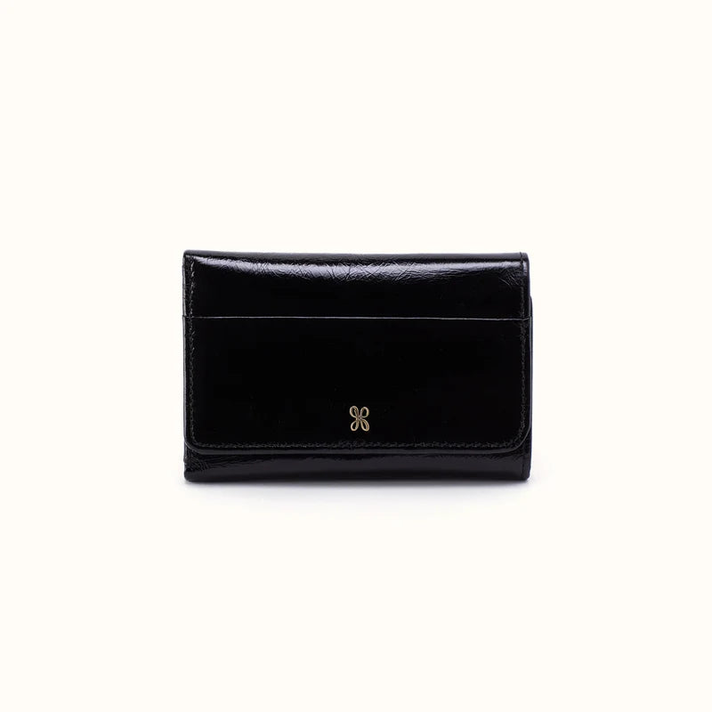 Jill Trifold Wallet, HOBO (Black)