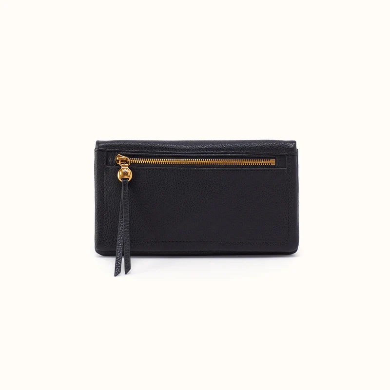 Lumen Continental Wallet, HOBO (Black)