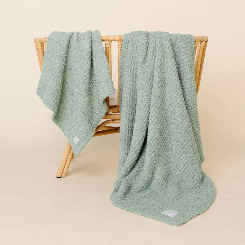 Chenille Blanket (Sage)