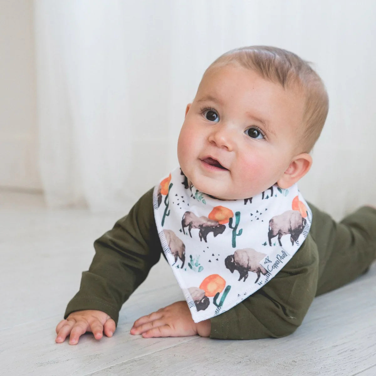 The Bison (Bandana Bib Set)