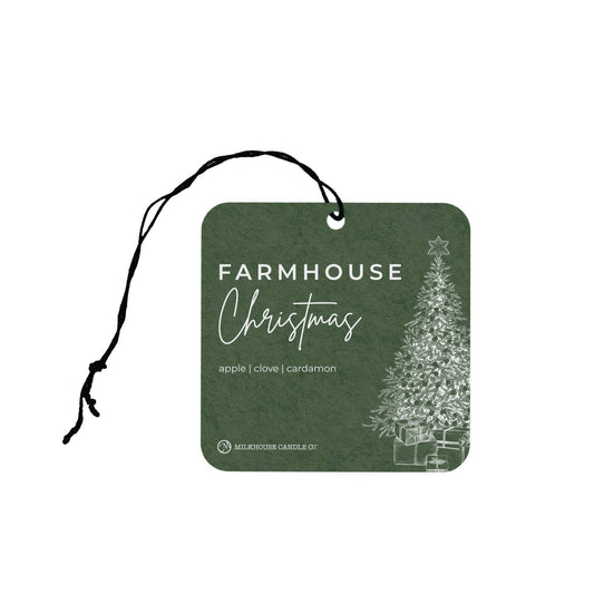 Car Freshener: Farmhouse Christmas
