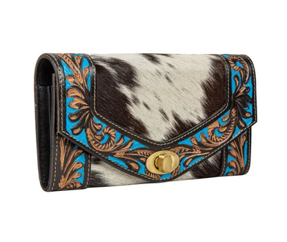 Night Gaze Hand Tooled Myra Wallet