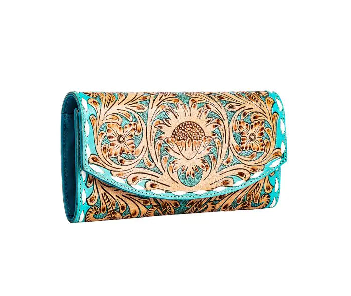 The Tambrina Hand Tooled Wallet