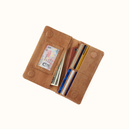 Lumen Continental Wallet, HOBO (Whiskey)