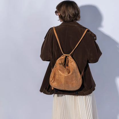 Merrin Convertible Backpack, HOBO (Whiskey)