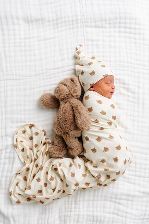 The Teddy Swaddle Blanket