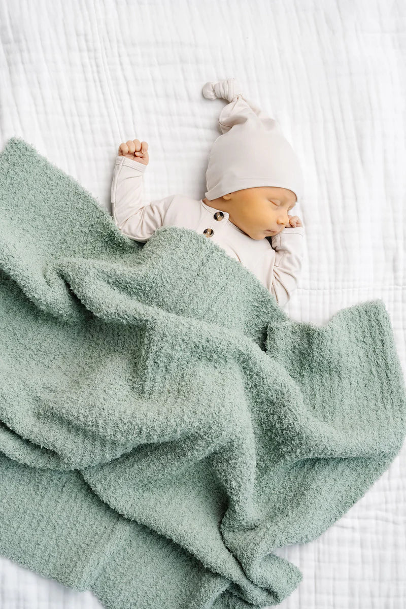 Chenille Blanket (Sage)