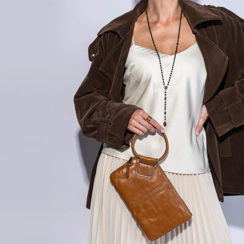 Sable Wristlet, HOBO (Truffle)