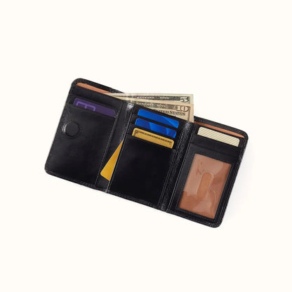 Jill Trifold Wallet, HOBO (Black)