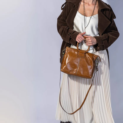 Sheila Medium Satchel, HOBO (Truffle)