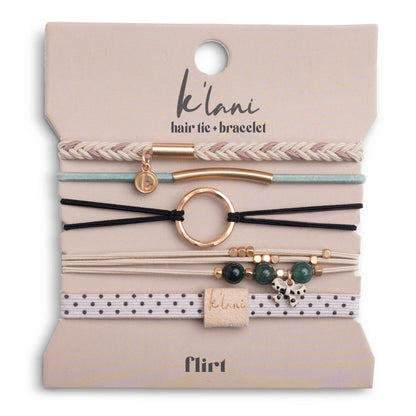 The Flirt, K'Lani Hair Tie Bracelets
