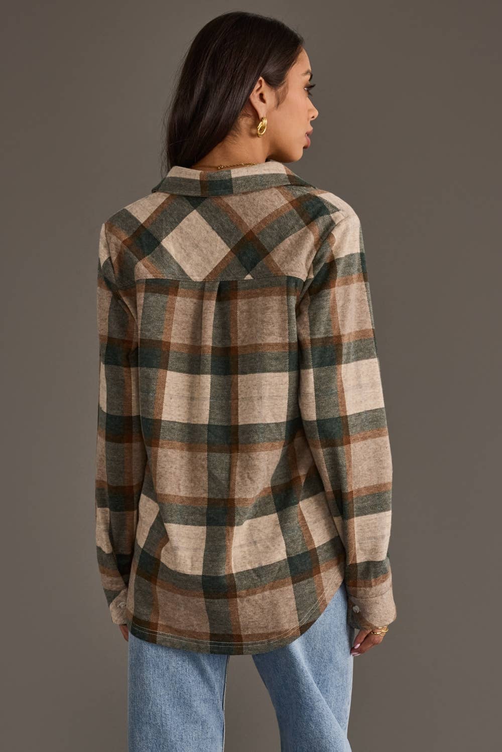 The Lisa (Tan/Dk Green/Rust)