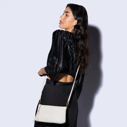 Darcy Crossbody, HOBO (Sand Shimmer)