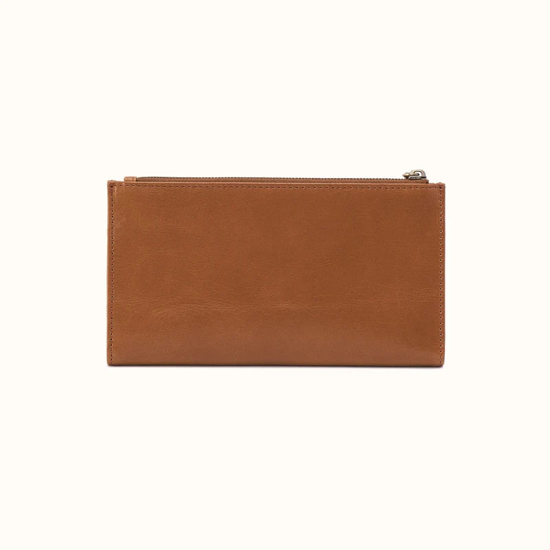 Jill Large Bifold Wallet, HOBO (Truffle)