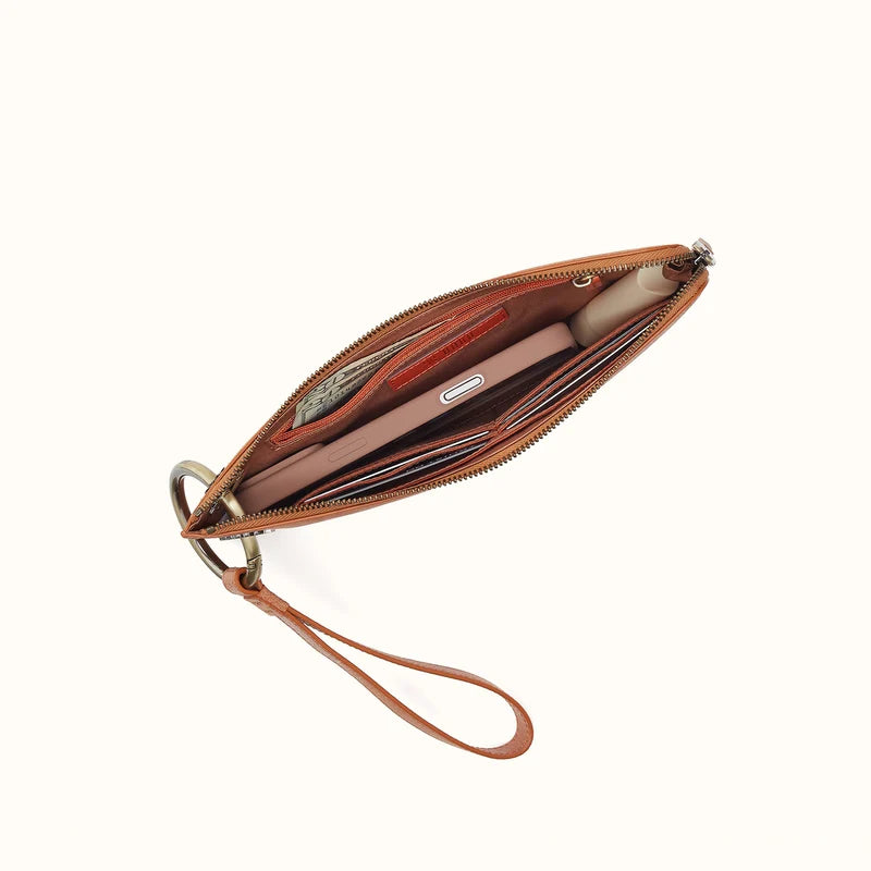 Jett Wristlet, HOBO (Whiskey)
