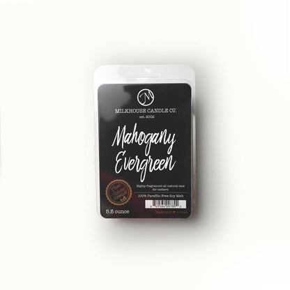 5.5 oz Wax Melts: Mahogany Evergreen