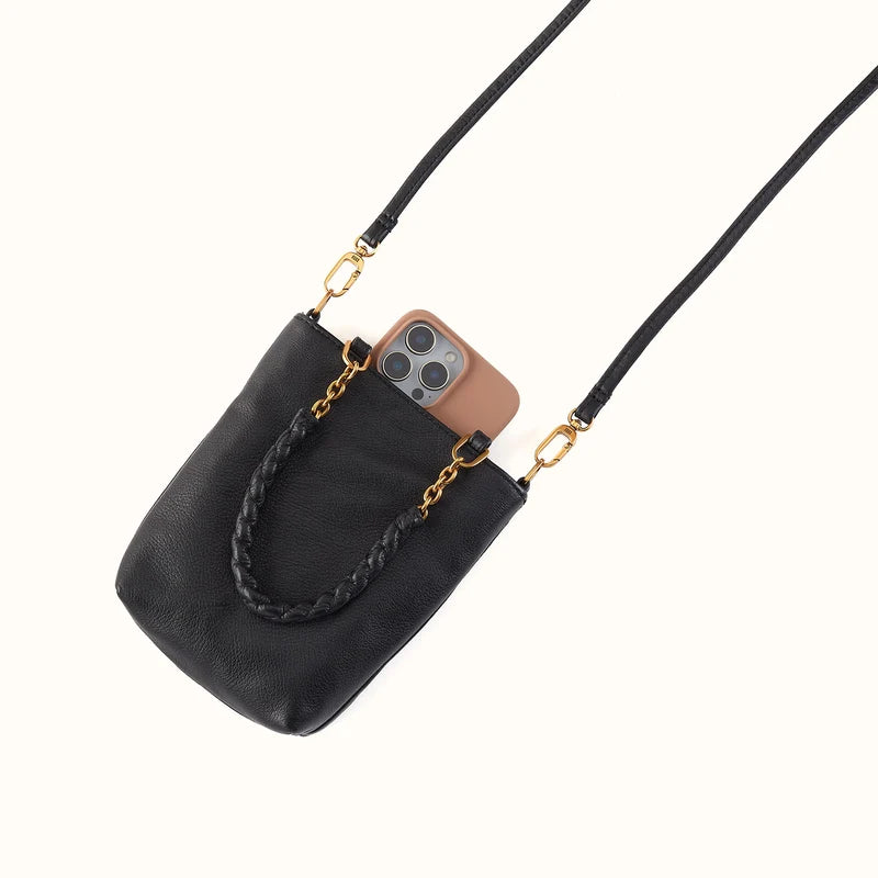 Tennessee Mini Bag, HOBO (Black Pebble)