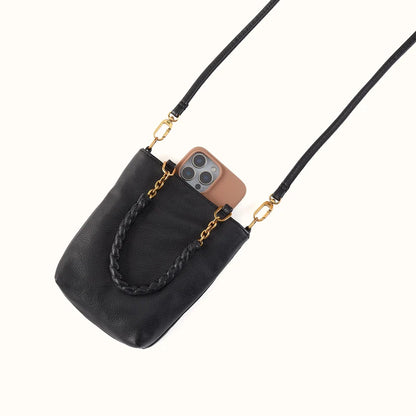 Tennessee Mini Bag, HOBO (Black Pebble)
