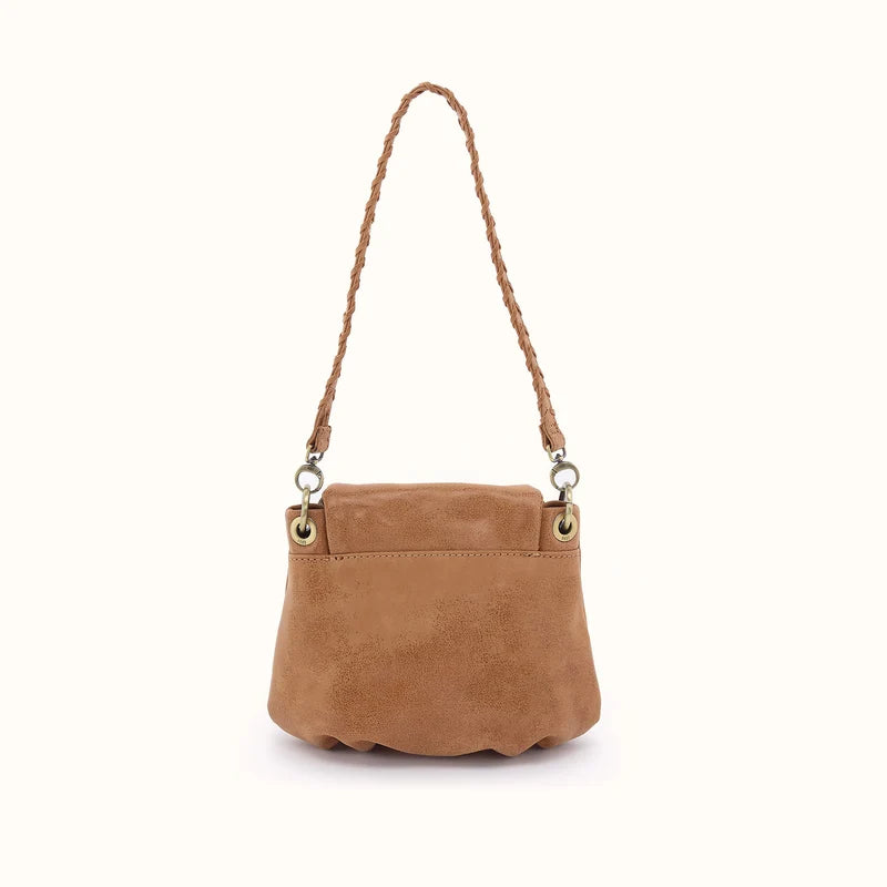 Fern Zip-Flap Crossbody, HOBO (Whiskey)