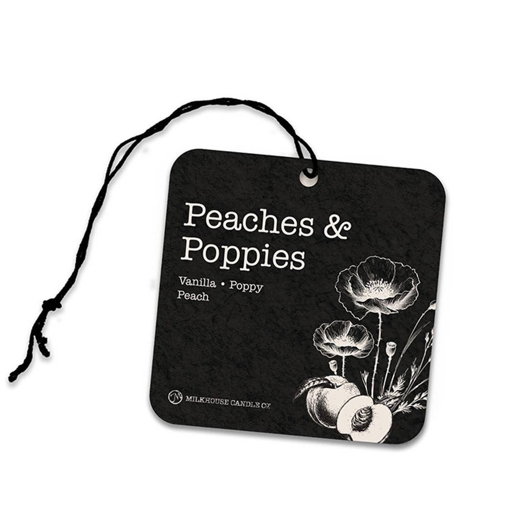 The Peaches & Poppies (Car Freshener)
