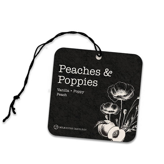 The Peaches & Poppies (Car Freshener)