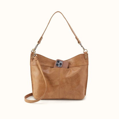 Seneca Shoulder Bag, HOBO (Whiskey)