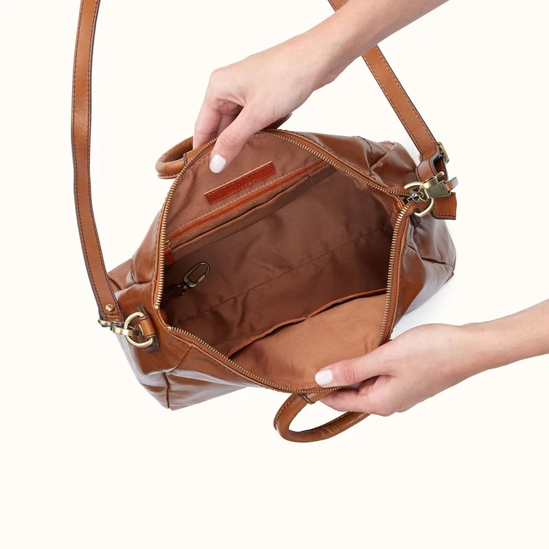 Sheila Medium Satchel, HOBO (Truffle)