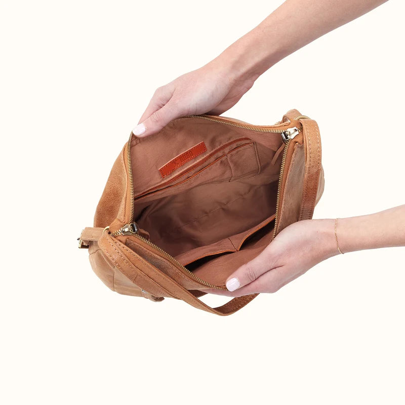 Merrin Convertible Backpack, HOBO (Whiskey)