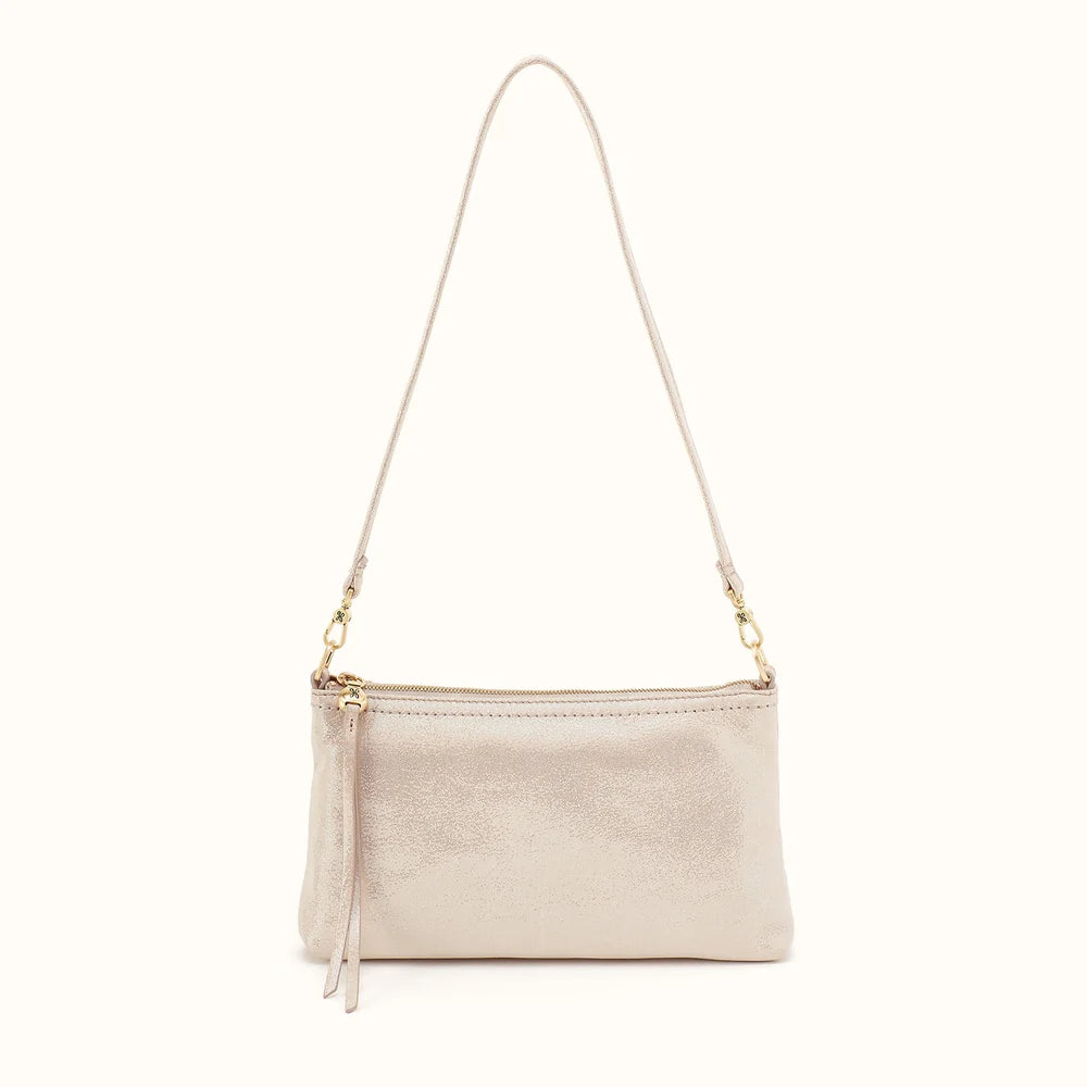 Darcy Crossbody, HOBO (Sand Shimmer)