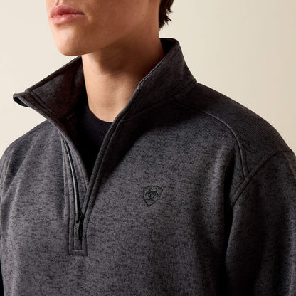 The Caldwell 1/4 Zip, ARIAT (Iron Gate)