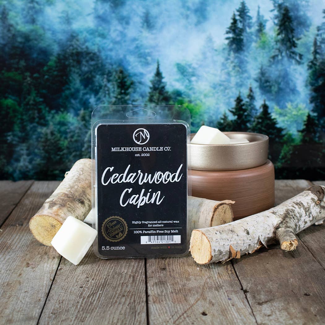 The Cedarwood Cabin (5.5 oz Wax Melts)