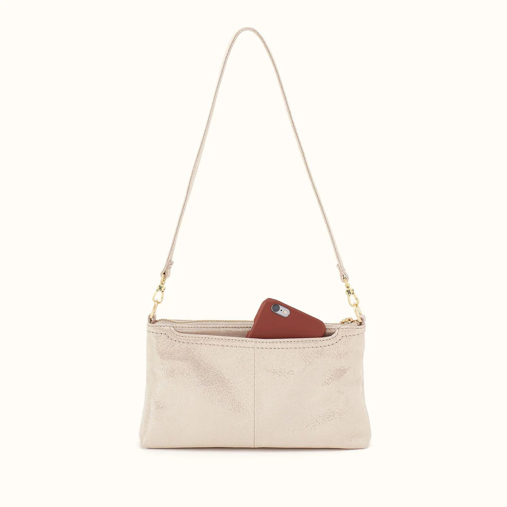 Darcy Crossbody, HOBO (Sand Shimmer)